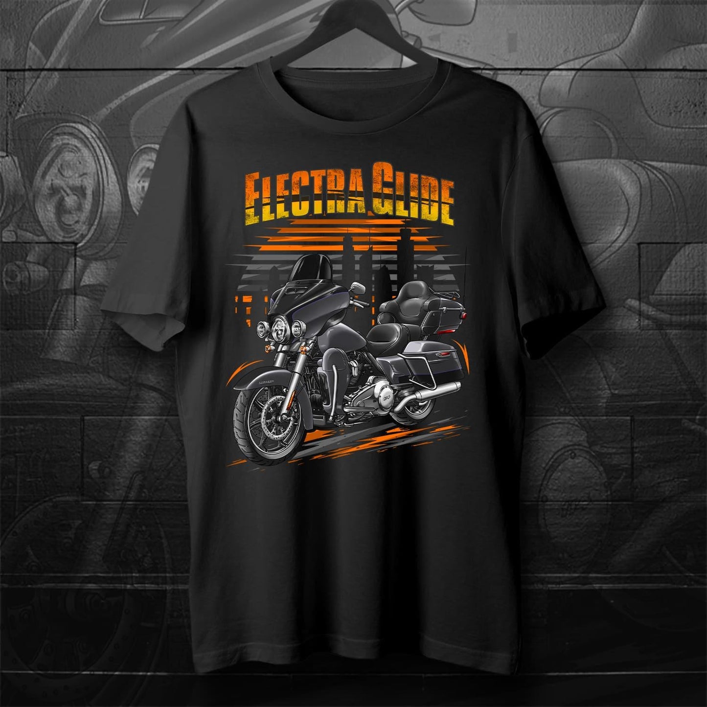 Harley Ultra Limited FLHTK 2021 T-Shirt - Motorcycle Tee Shirt for Biker