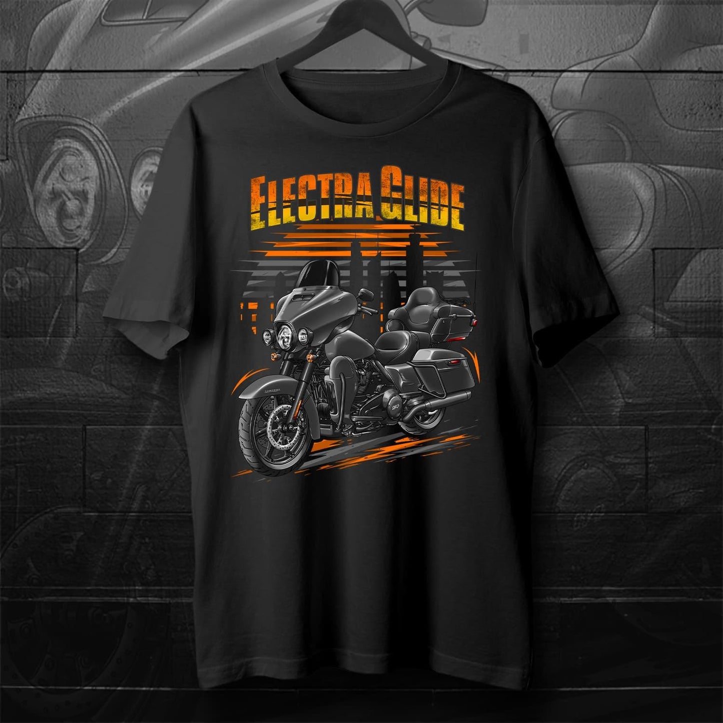 Harley Ultra Limited FLHTK 2021 T-Shirt - Motorcycle Tee Shirt for Biker