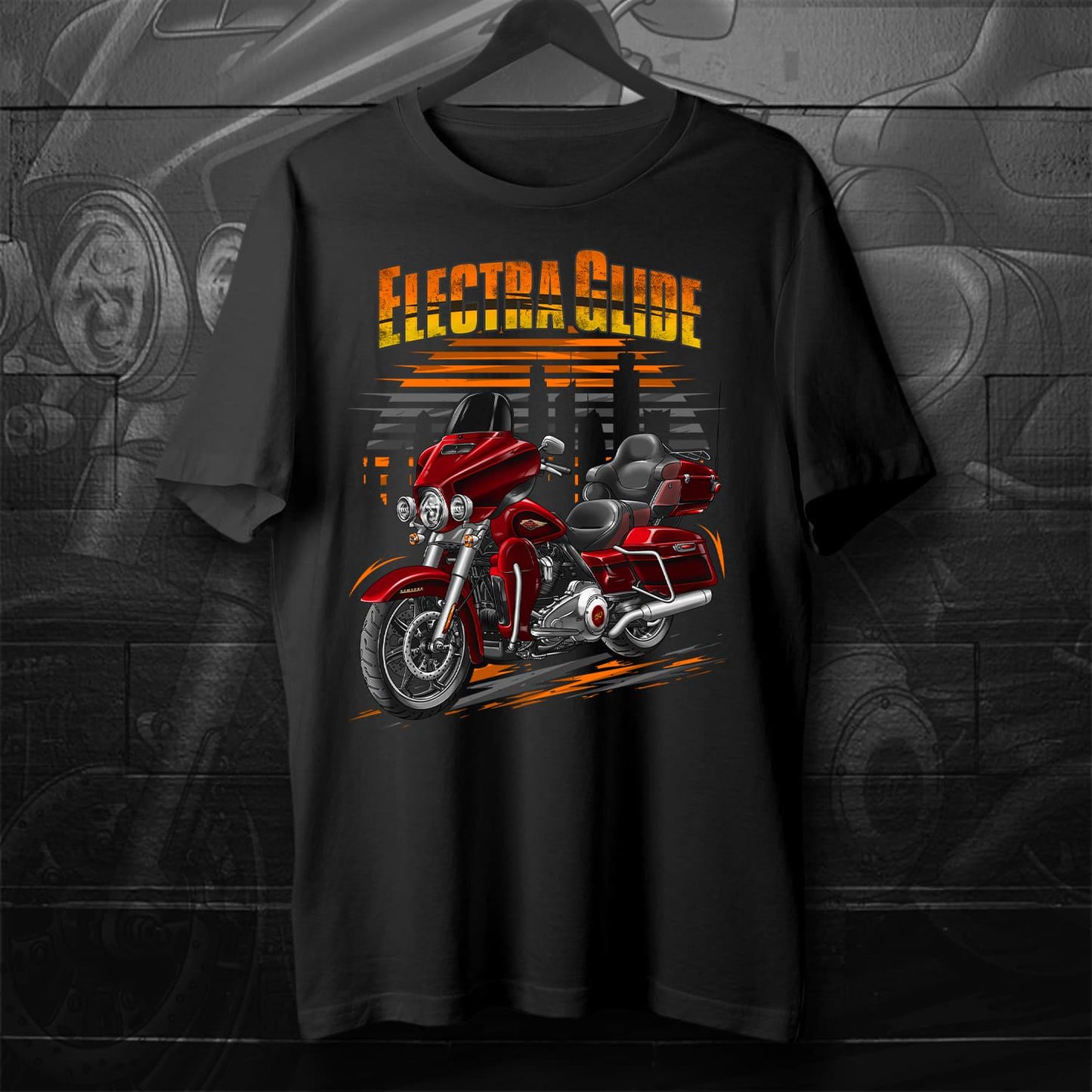 Harley Ultra Limited FLHTK 2023 T-Shirt - Motorcycle Tee Shirt for Biker