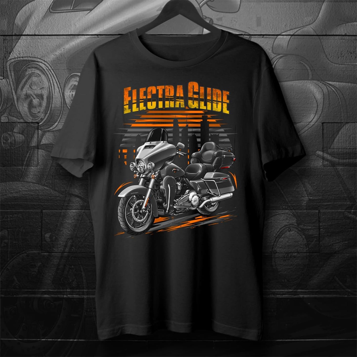 Harley Ultra Limited FLHTK 2023 T-Shirt - Motorcycle Tee Shirt for Biker