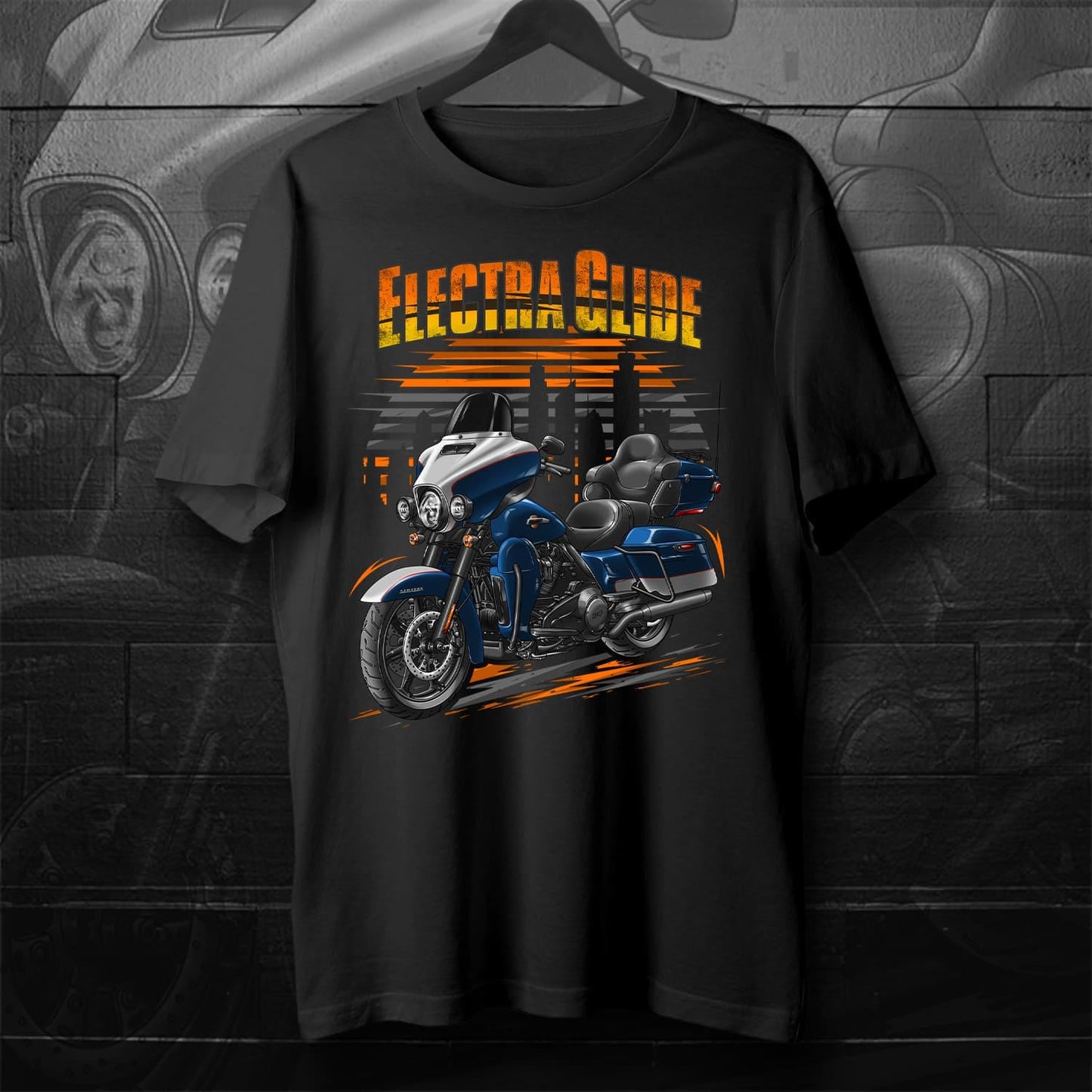 Harley Ultra Limited FLHTK 2023 T-Shirt - Motorcycle Tee Shirt for Biker