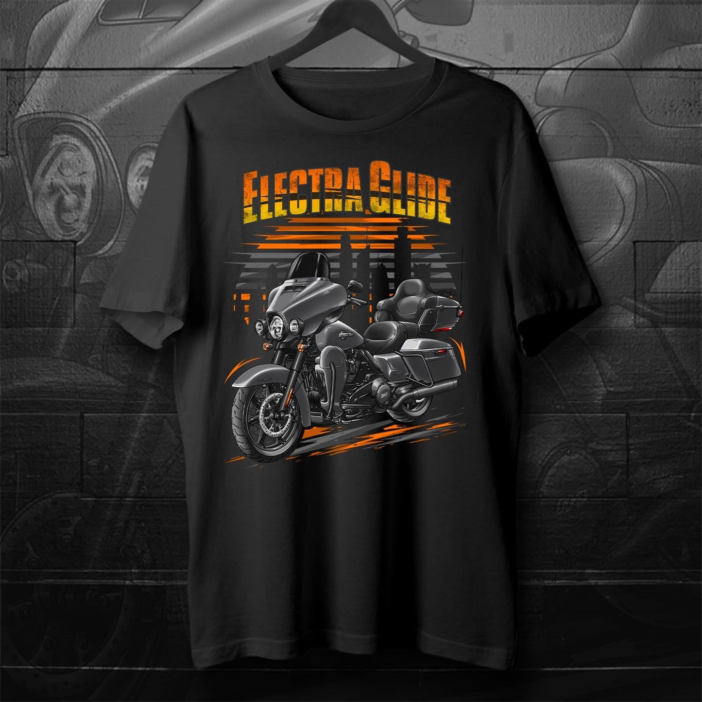 Harley Ultra Limited FLHTK 2023 T-Shirt - Motorcycle Tee Shirt for Biker