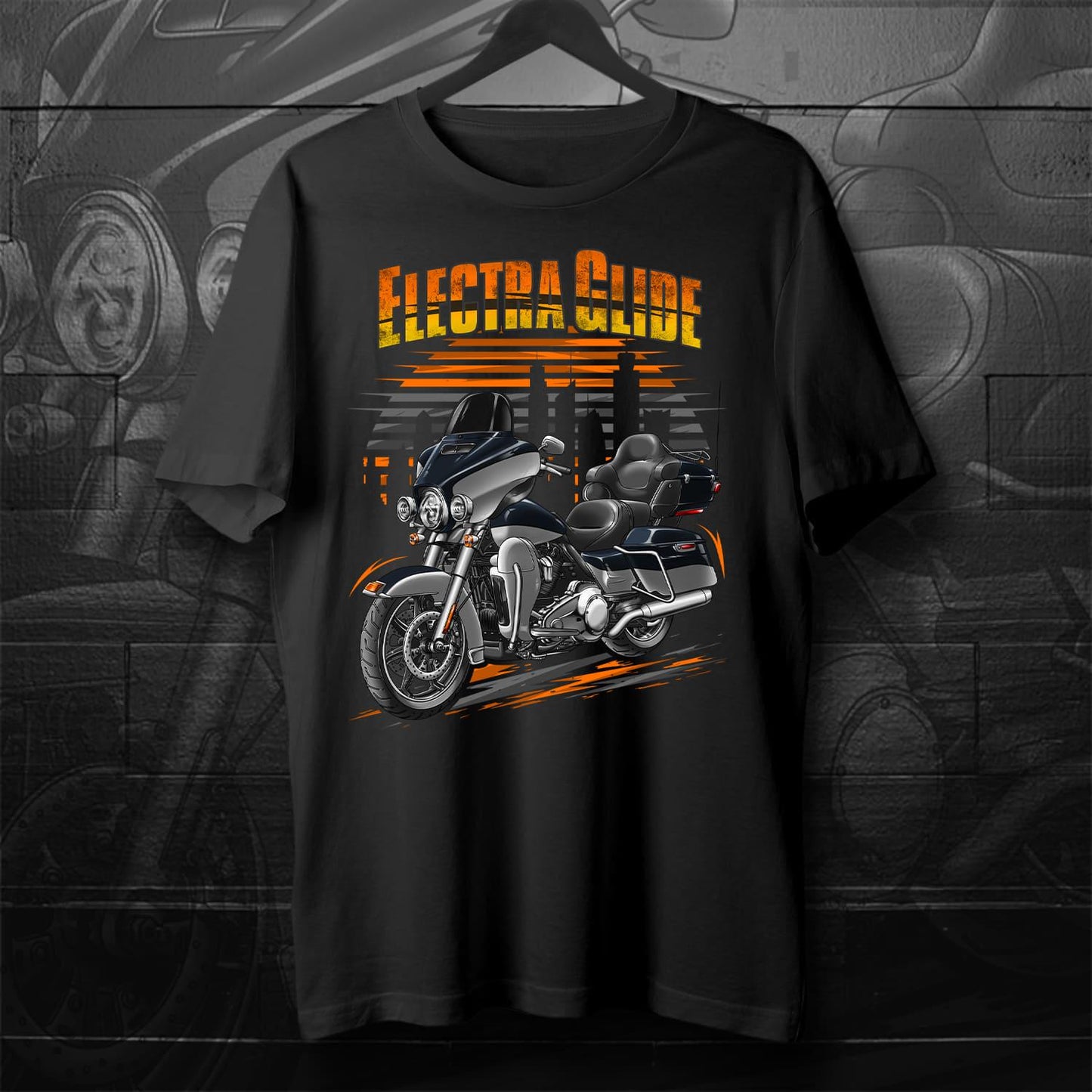 Harley Ultra Limited FLHTK 2019 T-Shirt - Motorcycle Tee Shirt for Biker