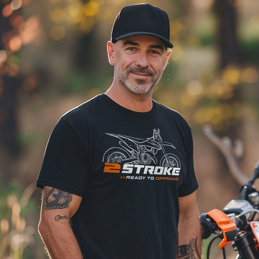KTM 125 XC T-Shirt - Motorcycle Tee Shirt for Riders