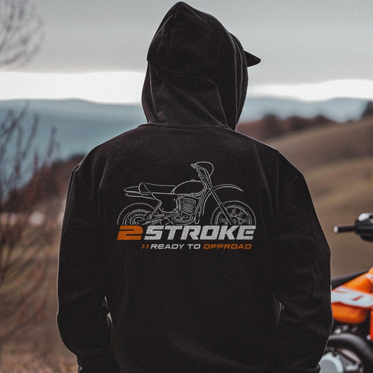 KTM 400 MC Hoodie - Motorcycle Sweatshirt for Riders