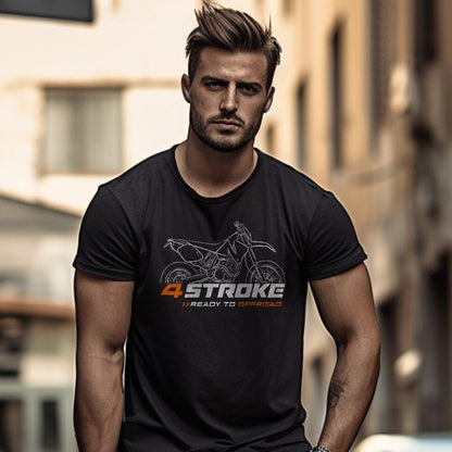 KTM 520 EXC T-Shirt - Motorcycle Tee Shirt for Riders