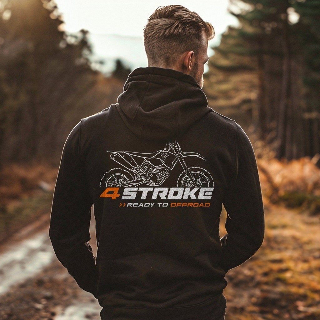 KTM 450 XCR Hoodie - Motorcycle Sweatshirt for Riders
