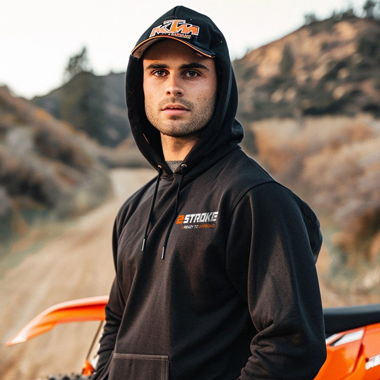 KTM 125 MXC Hoodie - Motorcycle Sweatshirt for Riders