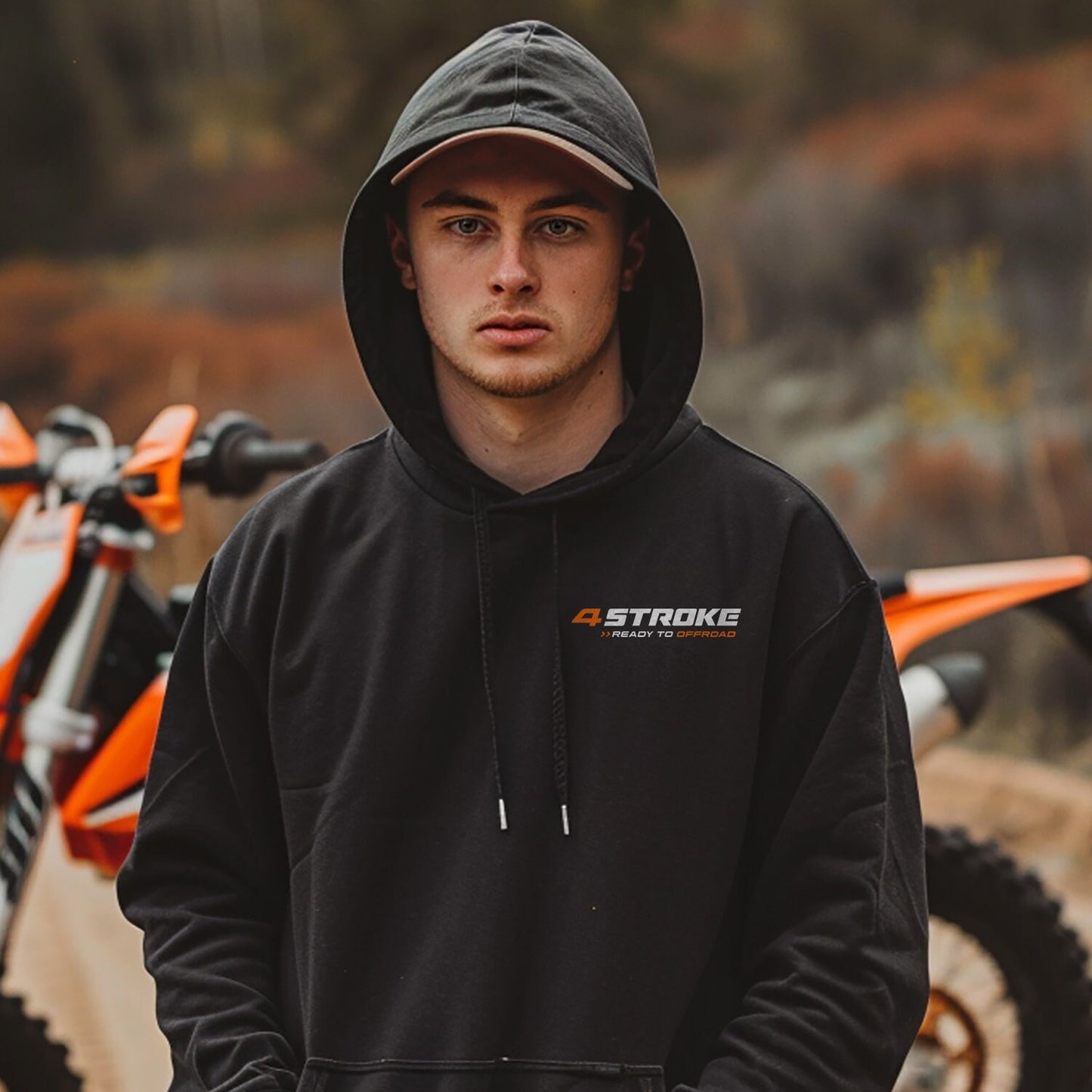 KTM 450 MXC Hoodie - Motorcycle Sweatshirt for Riders