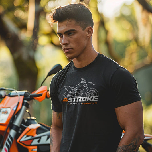 KTM 520 MXC T-Shirt - Motorcycle Tee Shirt for Riders