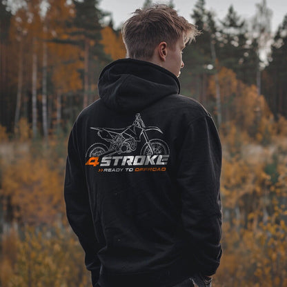 KTM 400 XC-W Hoodie - Motorcycle Sweatshirt for Enduro Riders
