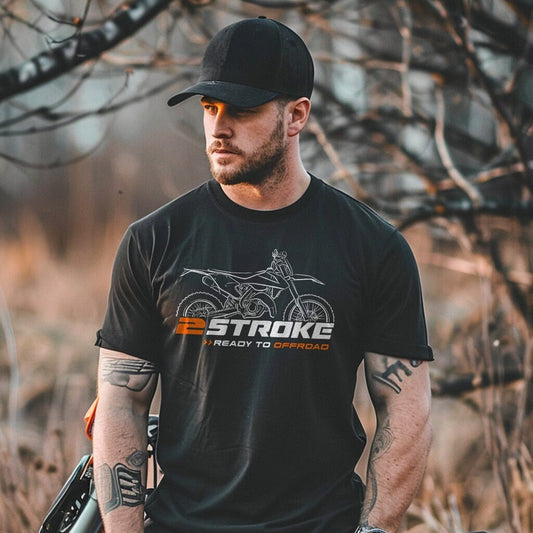 KTM 125 XC-W T-Shirt - Motorcycle Tee Shirt for Enduro Riders