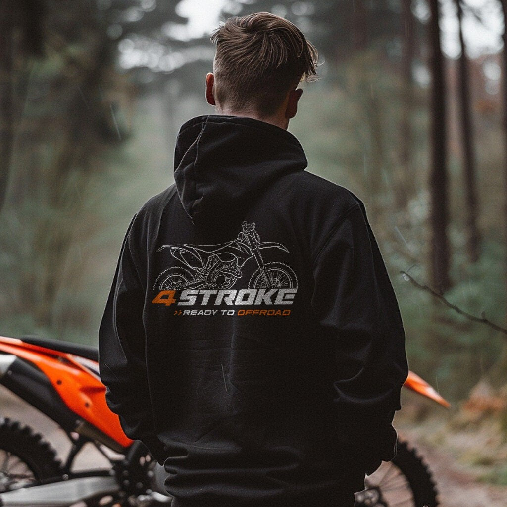 KTM 500 XC-W Hoodie - Motorcycle Sweatshirt for Enduro Riders