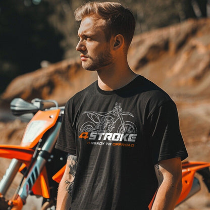 KTM 500 XC-W T-Shirt - Motorcycle Tee Shirt for Enduro Riders