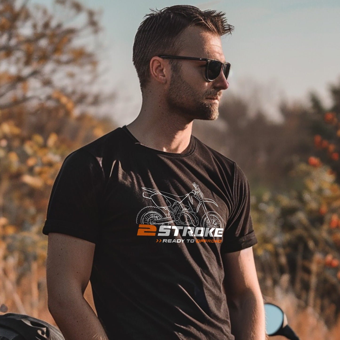 KTM 200 MXC T-Shirt - Motorcycle Tee Shirt for Riders