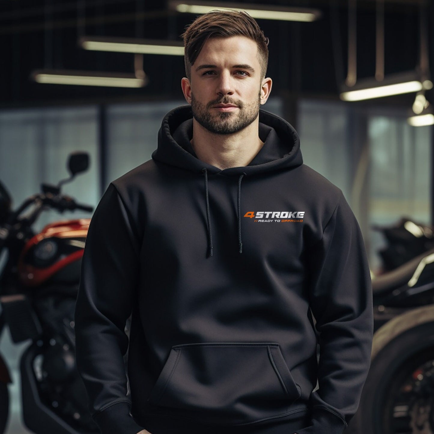 KTM 520 MXC Hoodie - Motorcycle Sweatshirt for Riders