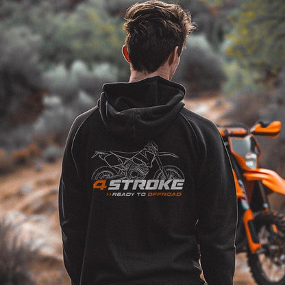 KTM 525 EXC Hoodie - Motorcycle Sweatshirt for Riders