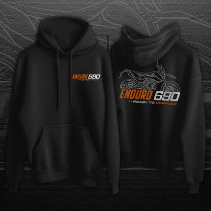KTM 690 Enduro Hoodie - Motorcycle Sweatshirt for Riders