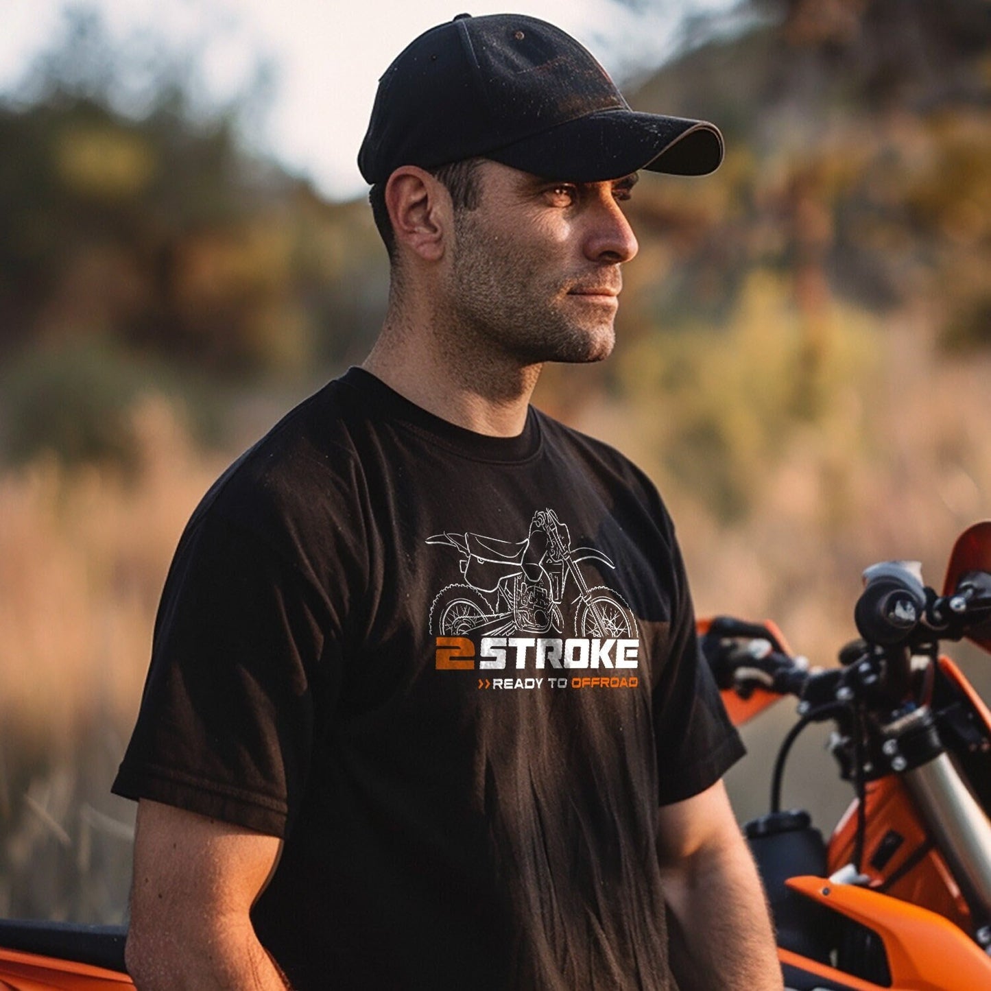 KTM 500 MXC T-Shirt - Motorcycle Tee Shirt for Riders