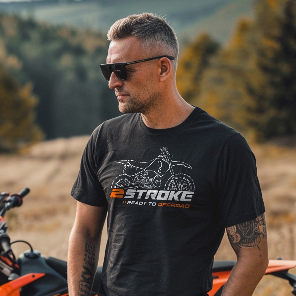 KTM 550 MXC T-Shirt - Motorcycle Tee Shirt for Riders