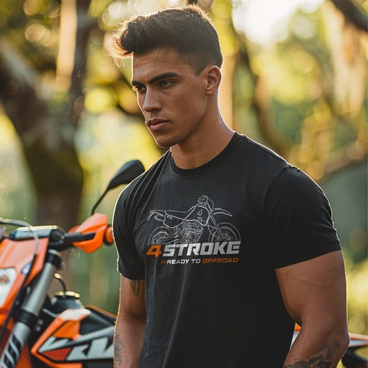 KTM 400 LC4 SC T-Shirt - Motorcycle Tee Shirt for Enduro Riders