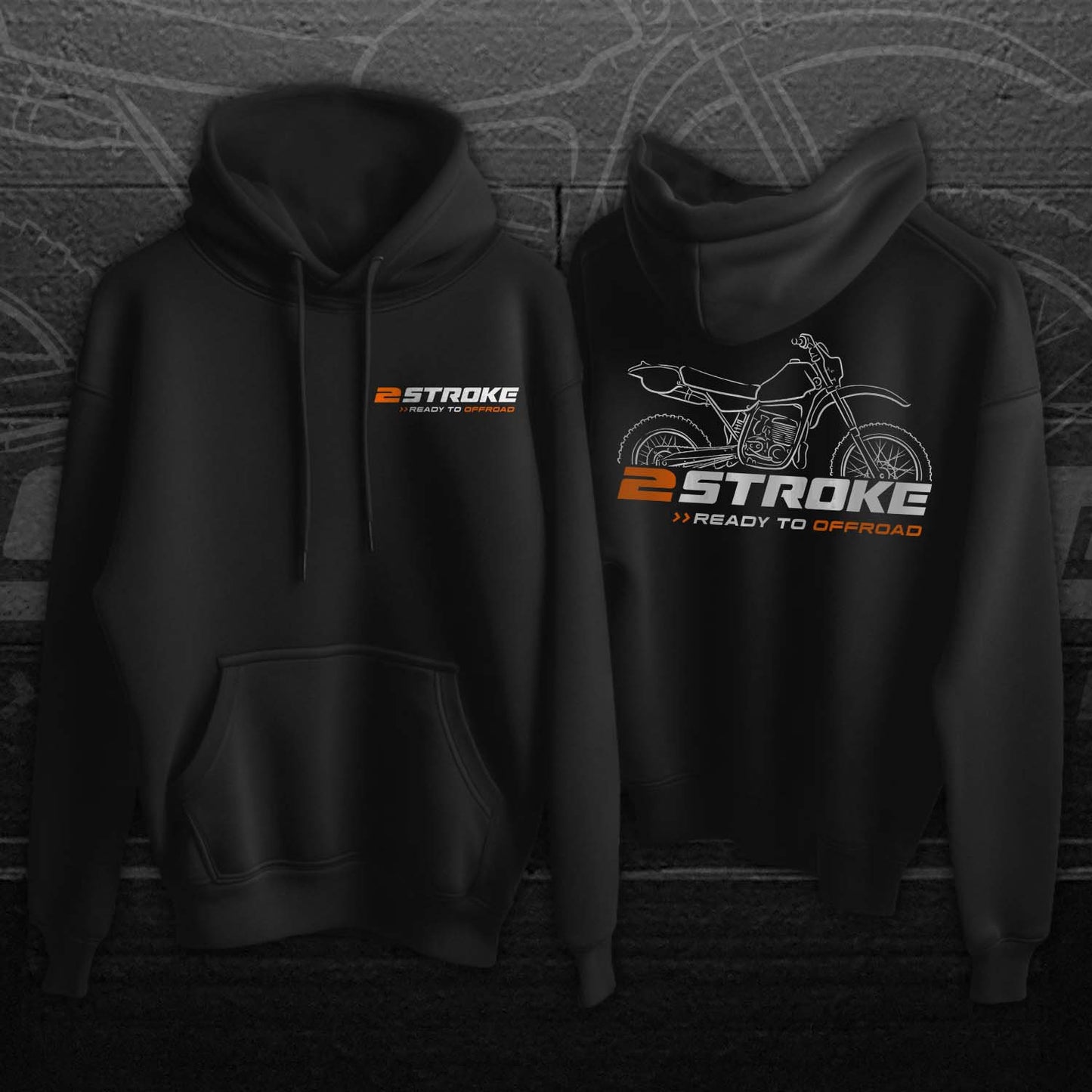 KTM 250 MXC Hoodie - Motorcycle Sweatshirt for Riders