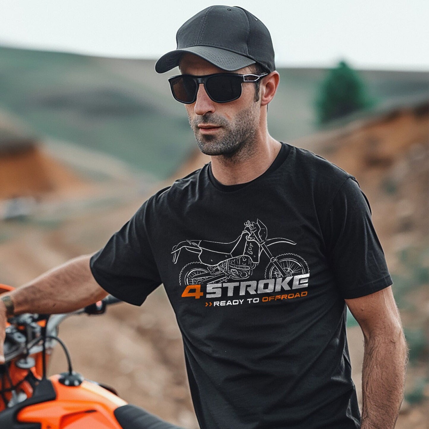 KTM 600 LC4 Enduro T-Shirt - Motorcycle Tee Shirt for Riders