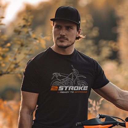 KTM 125 LC2 T-Shirt - Motorcycle Tee Shirt for Enduro Riders