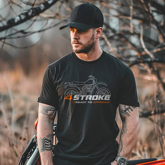 KTM 500 K 4 Enduro T-Shirt - Motorcycle Tee Shirt for Enduro Riders