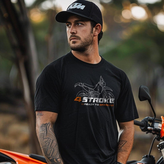 KTM 600 LC4 Incas T-Shirt - Motorcycle Tee Shirt for Enduro Riders