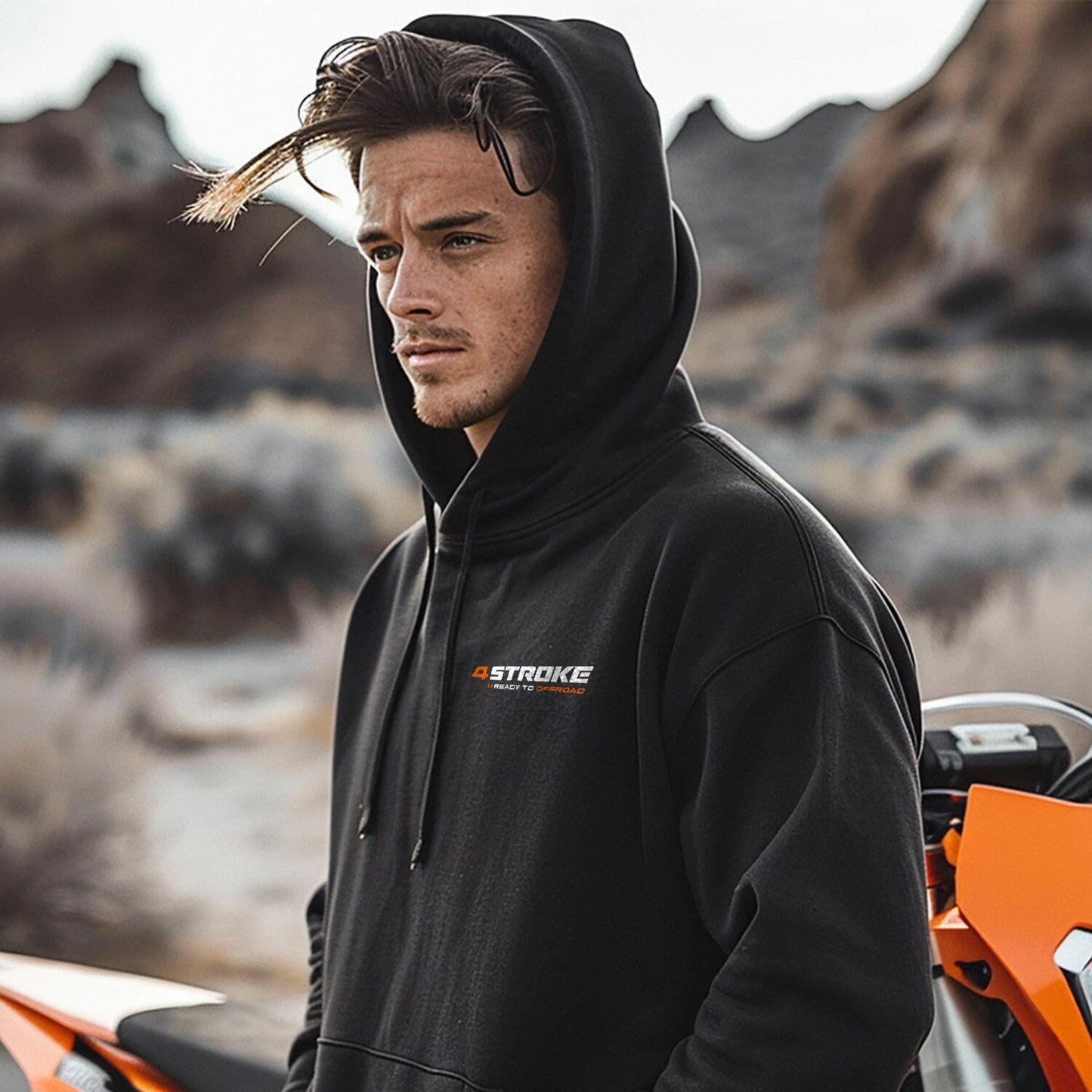 KTM 500 XW-F Hoodie - Motorcycle Sweatshirt for Enduro Riders