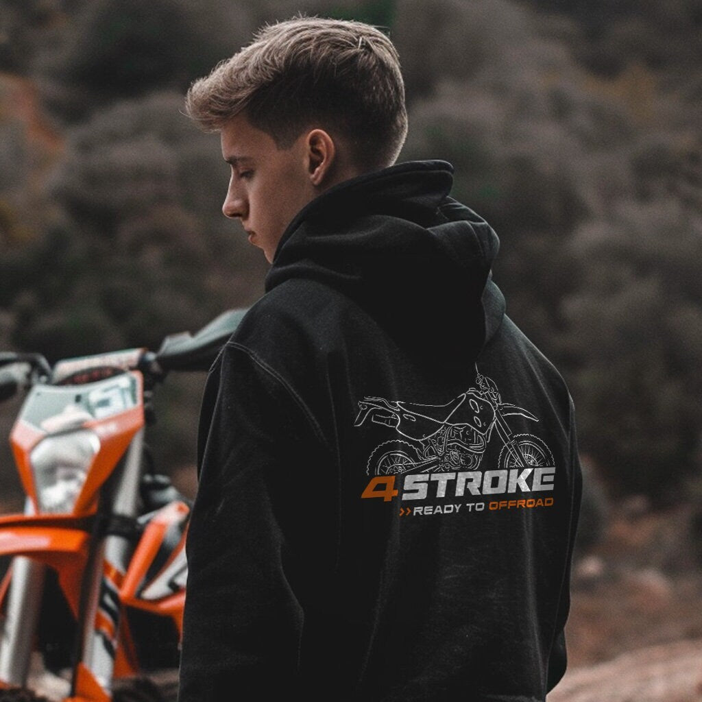 KTM 400 LC4 EGS-E Hoodie - Motorcycle Sweatshirt for Enduro Riders