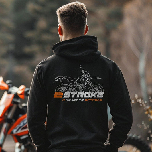 KTM 125 EXE Hoodie - Motorcycle Sweatshirt for Enduro Riders