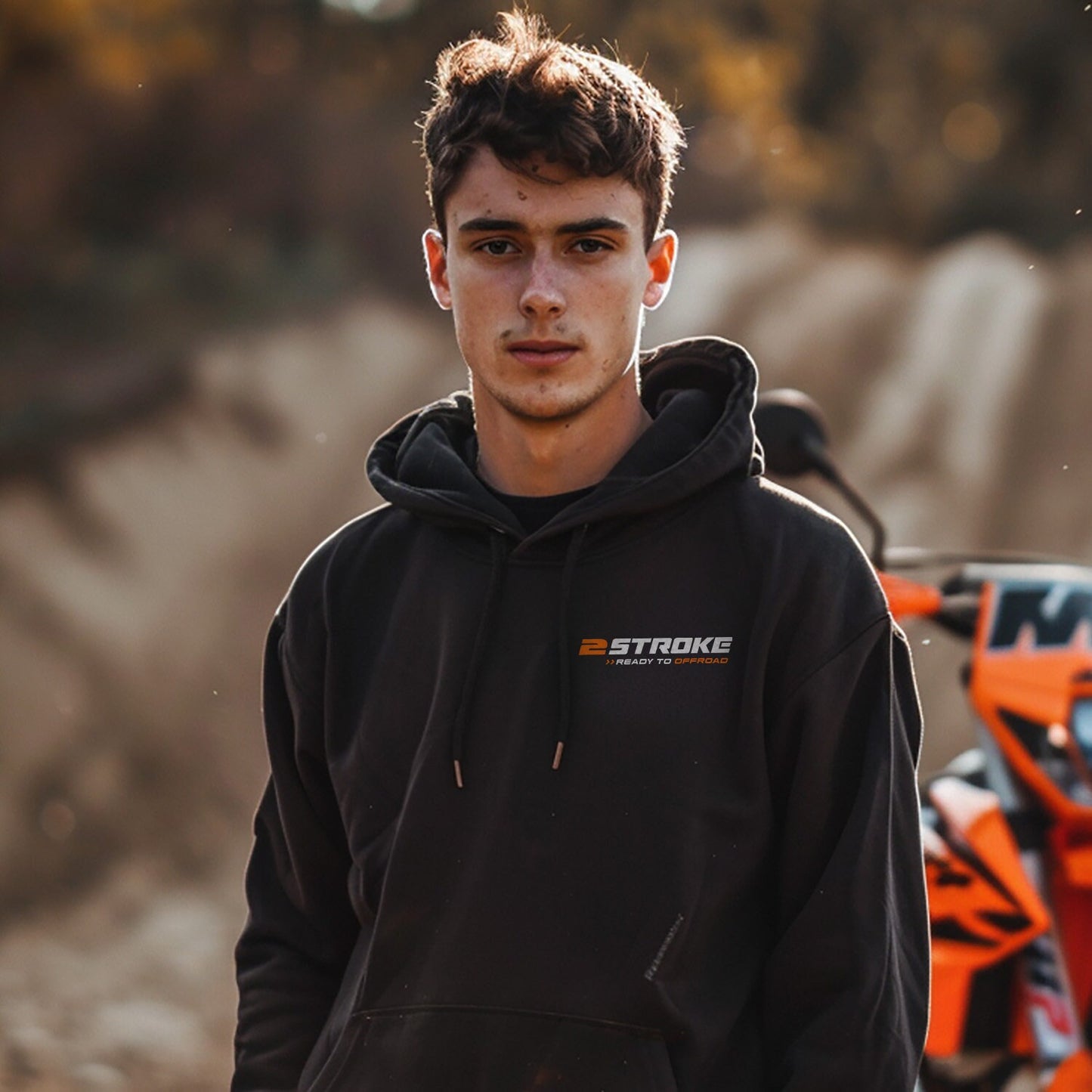KTM 125 EXE Hoodie - Motorcycle Sweatshirt for Enduro Riders