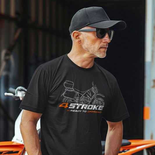 KTM 400 LS-E Military T-Shirt - Motorcycle Tee Shirt for Enduro Riders