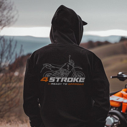 KTM 620 LC4 EGS-E Hoodie - Motorcycle Sweatshirt for Enduro Riders