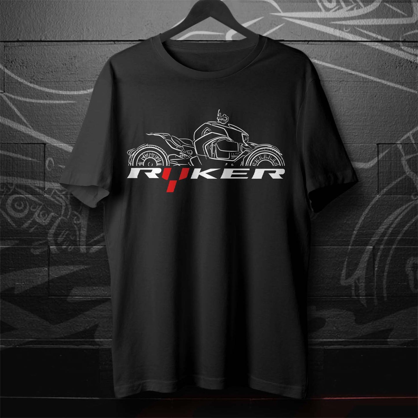 Can-Am Ryker T-Shirt - Motorcycle Tee Shirt for Riders
