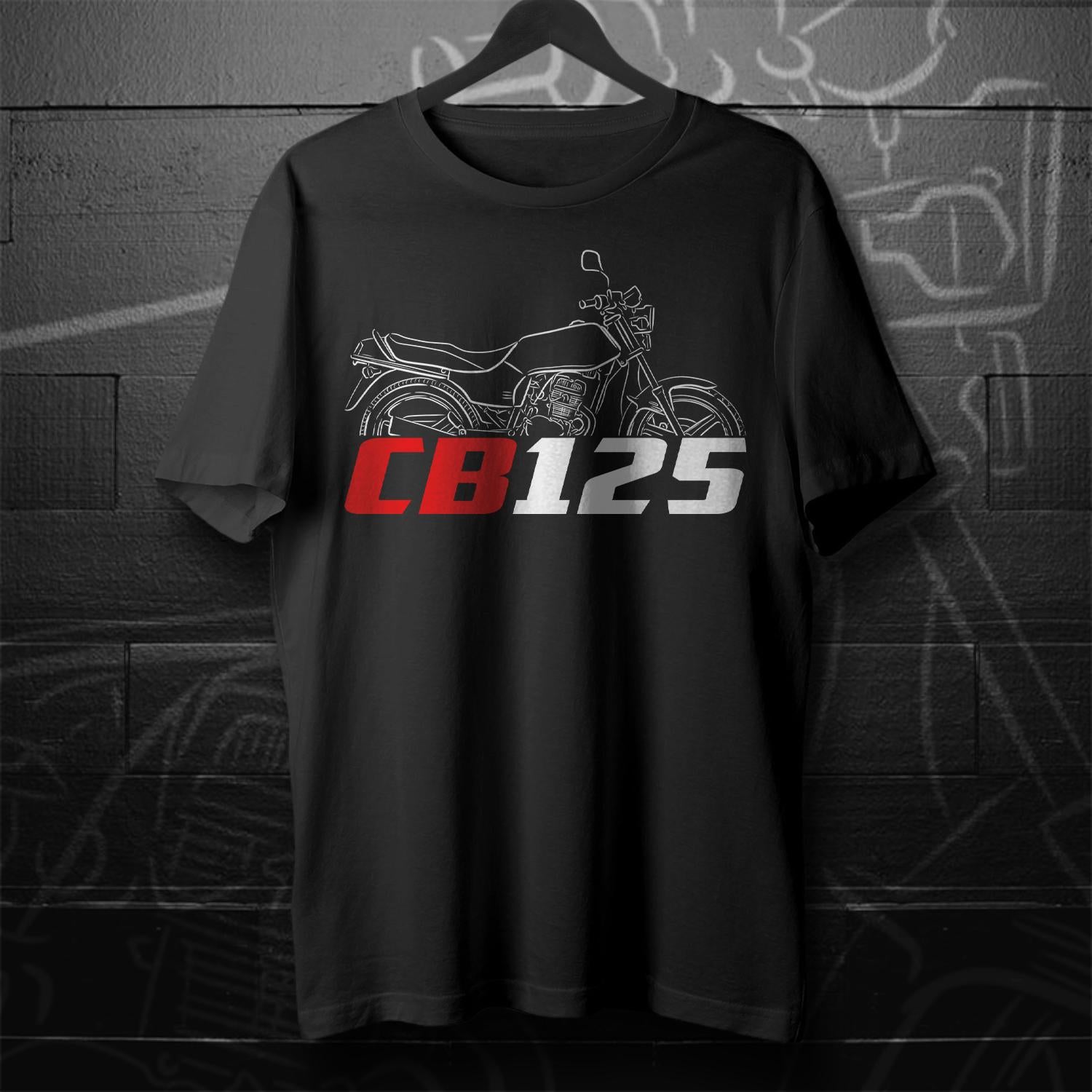 Honda CB125 | T | E | F | J & N Inspired T-Shirt - Motorcycle Tee Shirt