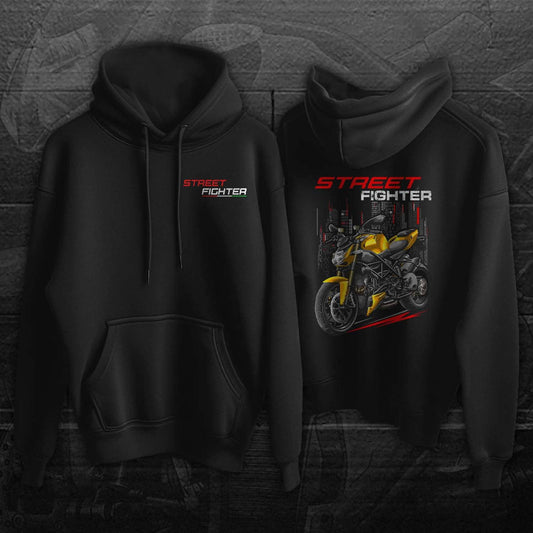 Ducati Streetfighter 848 Hoodie - Motorcycle Sweatshirt for Riders