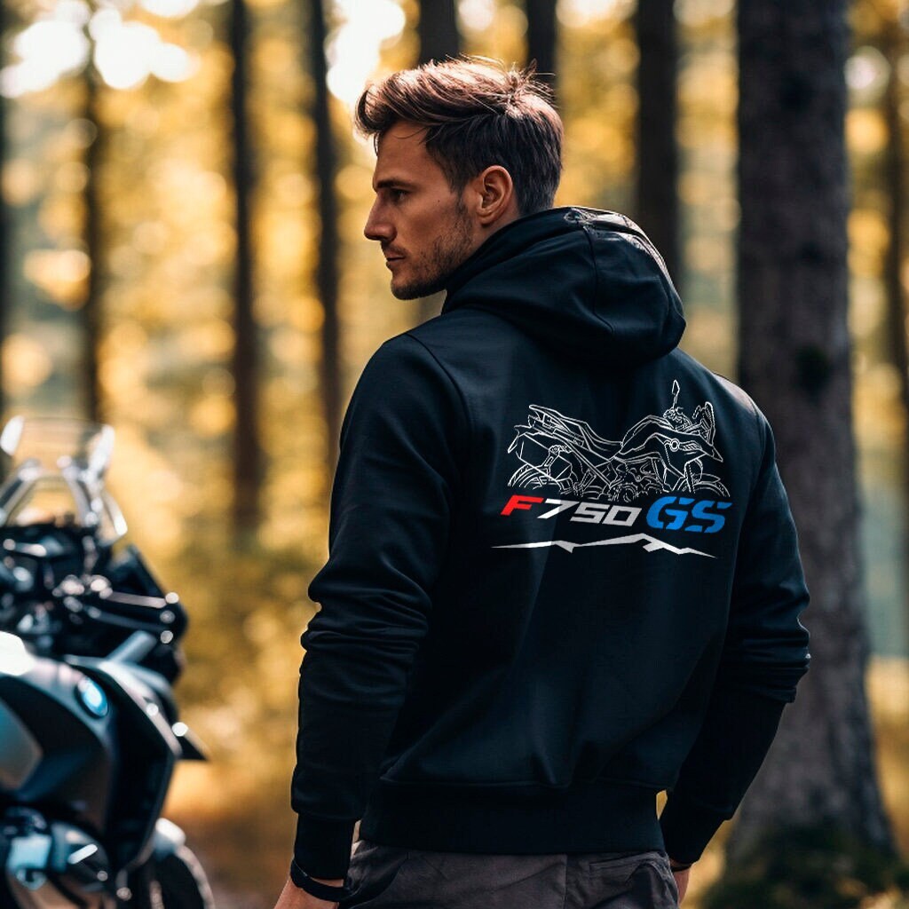 BMW F750GS Hoodie - Motorcycle Sweatshirt for Riders