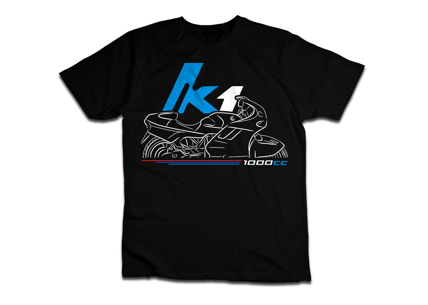 BMW K1 T-Shirt - Motorcycle Tee Shirt for Motorrad Riders