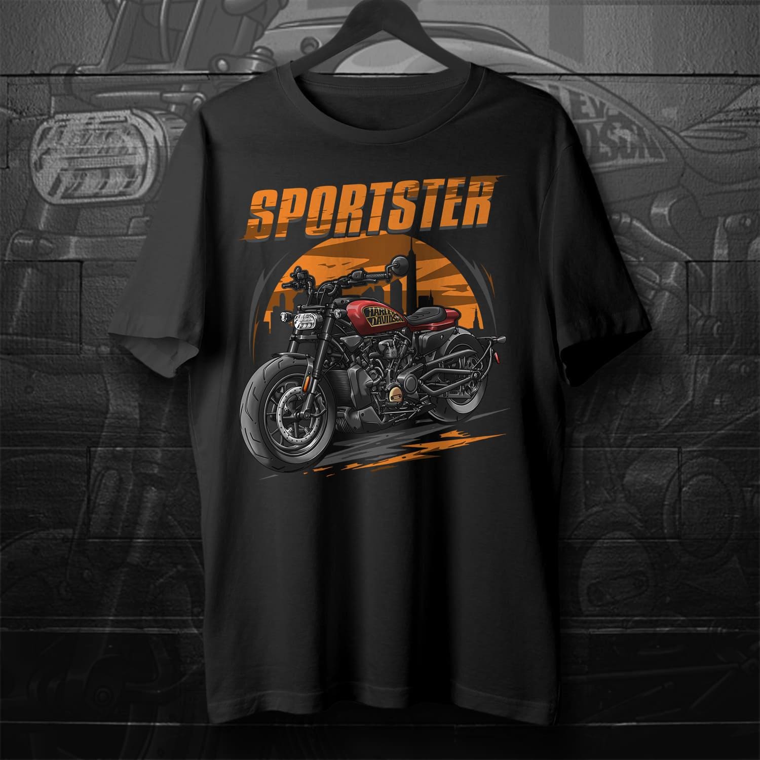 Harley Sportster S 2021-24 Inspired T-Shirt - Biker Motorcycle Tee Shirt