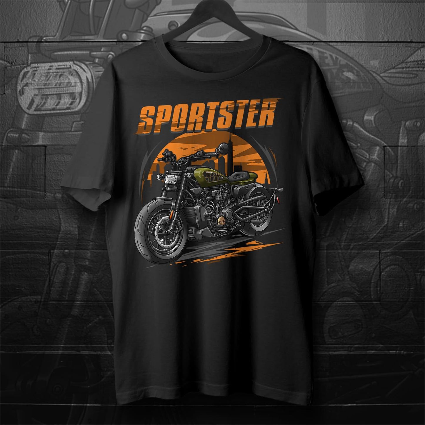 Harley Sportster S 2021-24 Inspired T-Shirt - Biker Motorcycle Tee Shirt