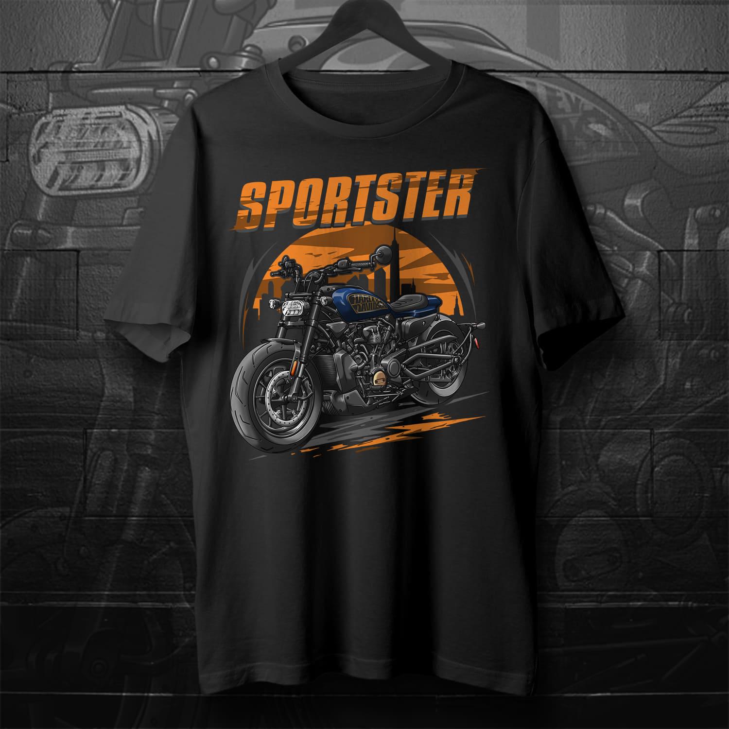Harley Sportster S 2021-24 Inspired T-Shirt - Biker Motorcycle Tee Shirt