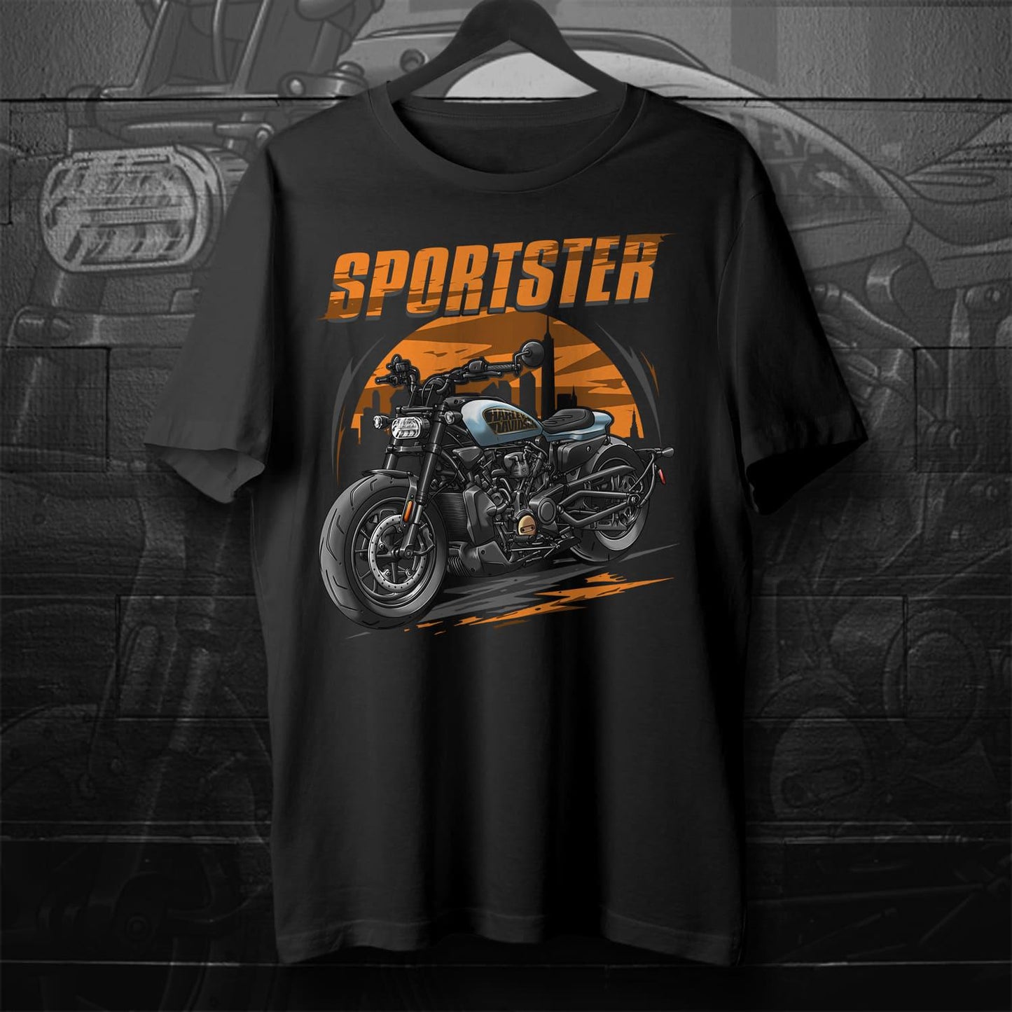 Harley Sportster S 2021-24 Inspired T-Shirt - Biker Motorcycle Tee Shirt