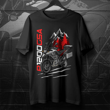 BMW R1200 GSA 2004-07 T-Shirt - Motorcycle Tee Shirt for ADV Riders