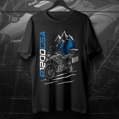 BMW R1200 GSA 2004-07 T-Shirt - Motorcycle Tee Shirt for ADV Riders