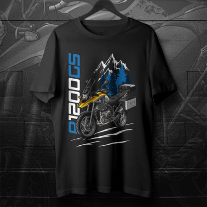BMW R1200 GS 2004-07 T-Shirt - Motorcycle Tee Shirt for ADV Riders