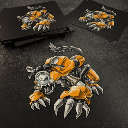 Ducati Sport Classic Stickers - Set of 3 Motorcycle Decals for Riders