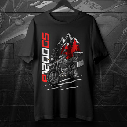 BMW R1200 GS 2004-07 T-Shirt - Motorcycle Tee Shirt for ADV Riders